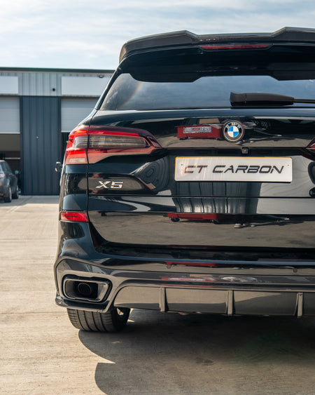 BMW G05 X5 FULL CARBON FIBRE KIT-Kit-CT CARBON-CT Carbon - High-quality carbon fiber and gloss black aerodynamic parts for premium sports and luxury vehicles.
