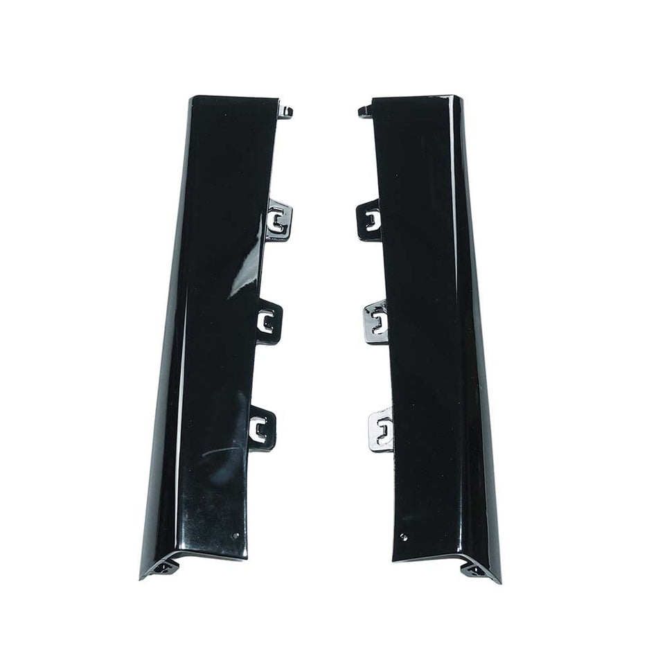 MERCEDES E-CLASS W213 2020-2023 GLOSS BLACK DIFFUSER CORNERS