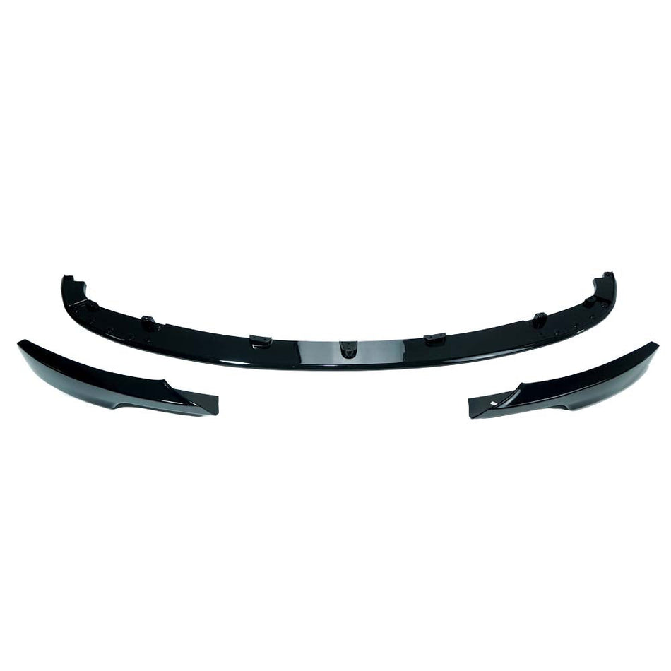 BMW 3 SERIES E90 2009-2011 GLOSS BLACK SPLITTER - V2