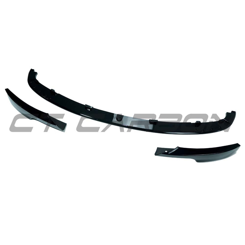 BMW 3 SERIES E90 2009-2011 GLOSS BLACK SPLITTER - V2