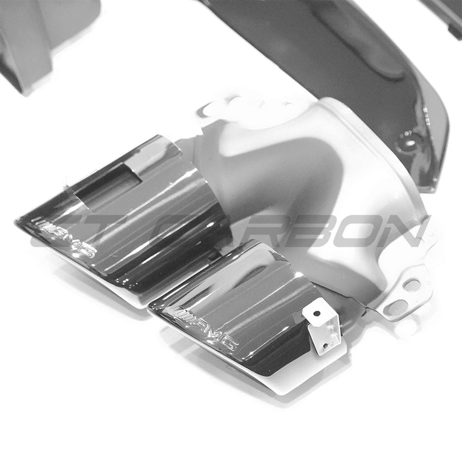 MERCEDES V177 2018-CURRENT A-CLASS GLOSS BLACK DIFFUSER