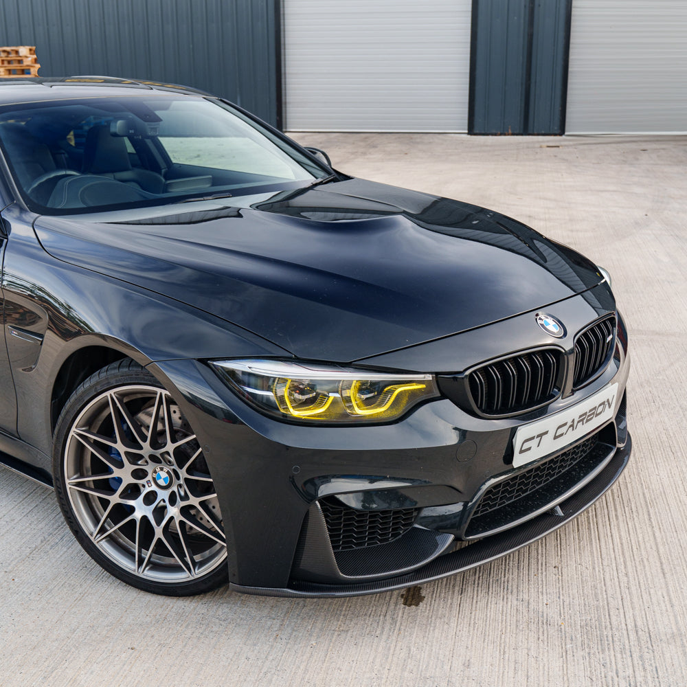BMW M4 (F82) COUPE FULL CARBON FIBRE KIT - V1-Kit-CT CARBON-CT Carbon - High-quality carbon fiber and gloss black aerodynamic parts for premium sports and luxury vehicles.