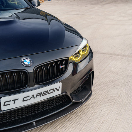 BMW M4 (F82) COUPE FULL CARBON FIBRE KIT - V1-Kit-CT CARBON-CT Carbon - High-quality carbon fiber and gloss black aerodynamic parts for premium sports and luxury vehicles.