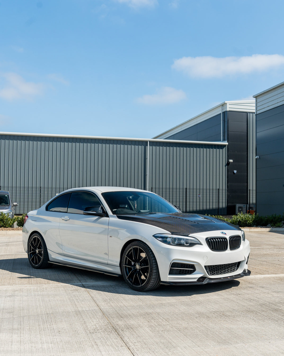 BMW M2/M2C F87 & F20/F22 1&2 SERIES CARBON FIBRE BONNET/HOOD-Bonnet-CT CARBON-CT Carbon - High-quality carbon fiber and gloss black aerodynamic parts for premium sports and luxury vehicles.