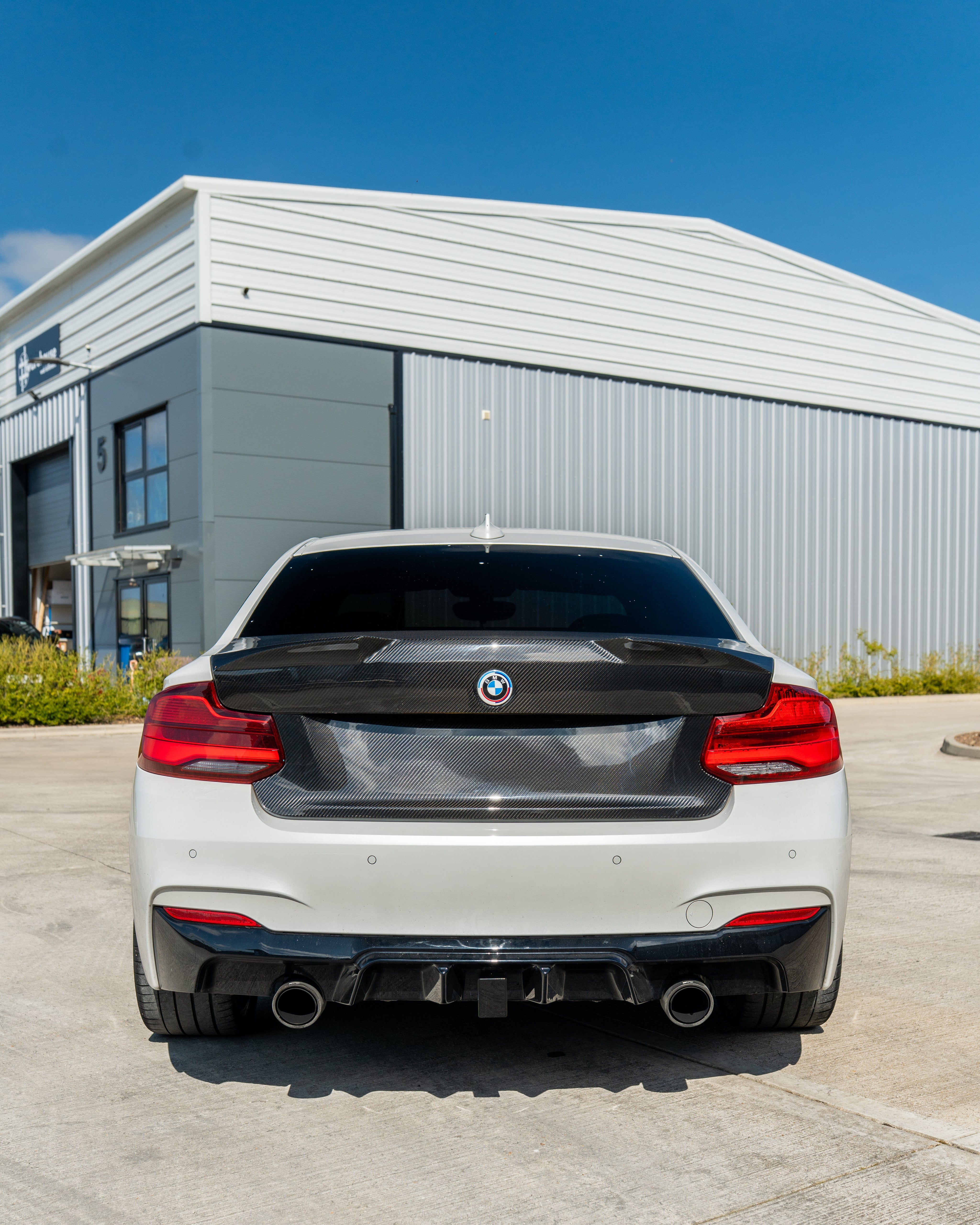 BMW M2 / M2C F87 & F22 2 SERIES CARBON FIBRE BOOTLID - MP STYLE-Bootlid-CT CARBON-CT Carbon - High-quality carbon fiber and gloss black aerodynamic parts for premium sports and luxury vehicles.