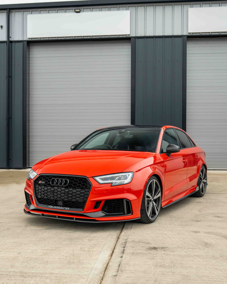 AUDI RS3 8V SALOON CARBON FIBRE SPLITTER