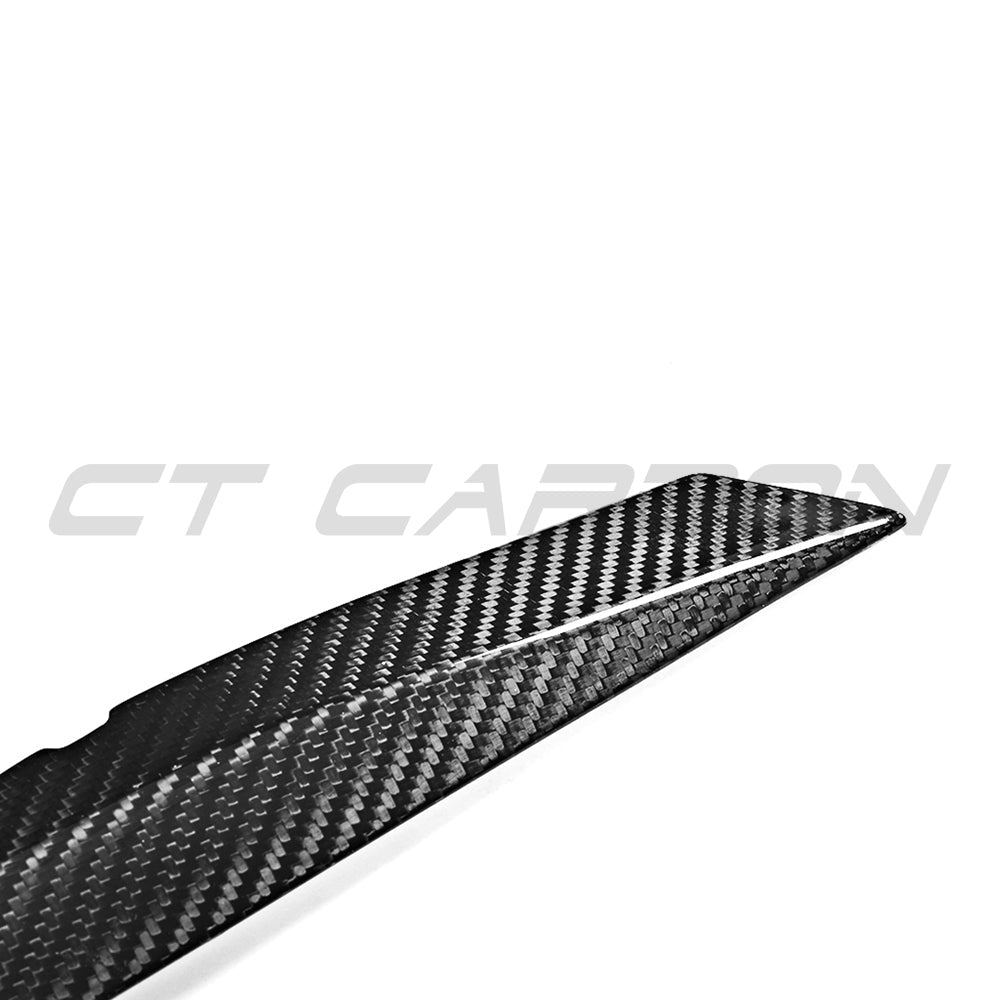 AUDI A5/S5/RS5 B9 COUPE 2016-2019 CARBON FIBRE HEADLIGHT EYEBROWS-Accessories-CT CARBON-CT Carbon - High-quality carbon fiber and gloss black aerodynamic parts for premium sports and luxury vehicles.