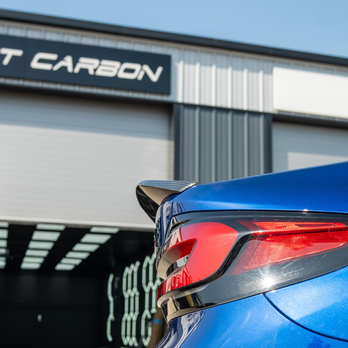 BMW M5 F90 & G30 5 SERIES CARBON FIBRE SPOILER - MP STYLE-Spoiler-CT CARBON-CT Carbon - High-quality carbon fiber and gloss black aerodynamic parts for premium sports and luxury vehicles.