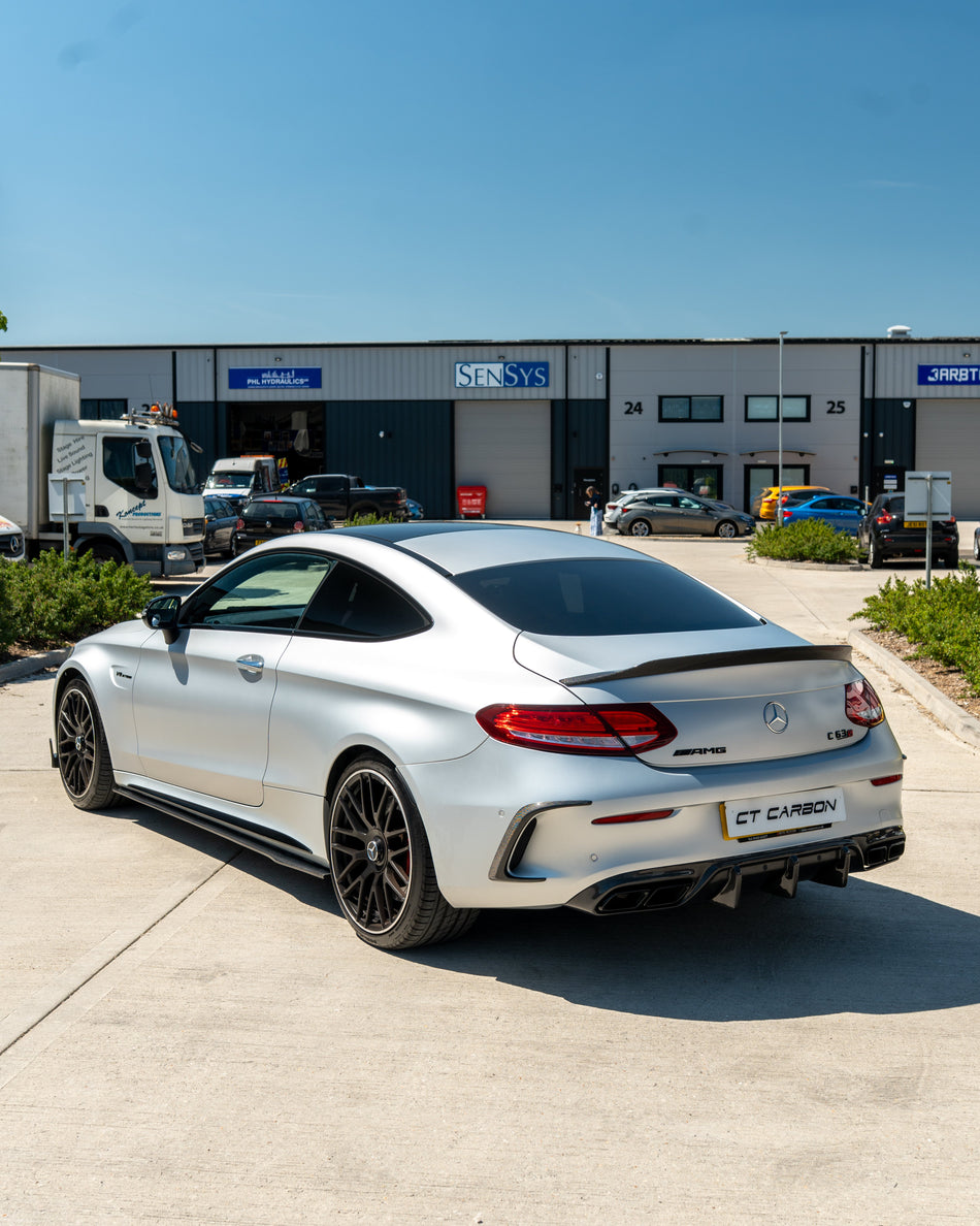MERCEDES C63/C63S W205 COUPE CARBON SPOILER - DUCKTAIL PS STYLE