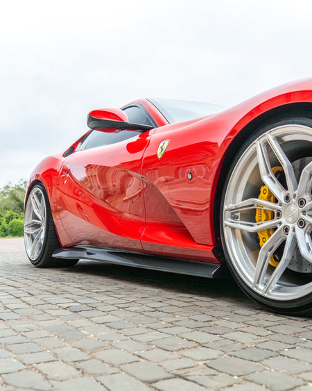 FERRARI 812 SUPERFAST CARBON FIBRE KIT - CT DESIGN-Kit-CT CARBON-CT Carbon - High-quality carbon fiber and gloss black aerodynamic parts for premium sports and luxury vehicles.