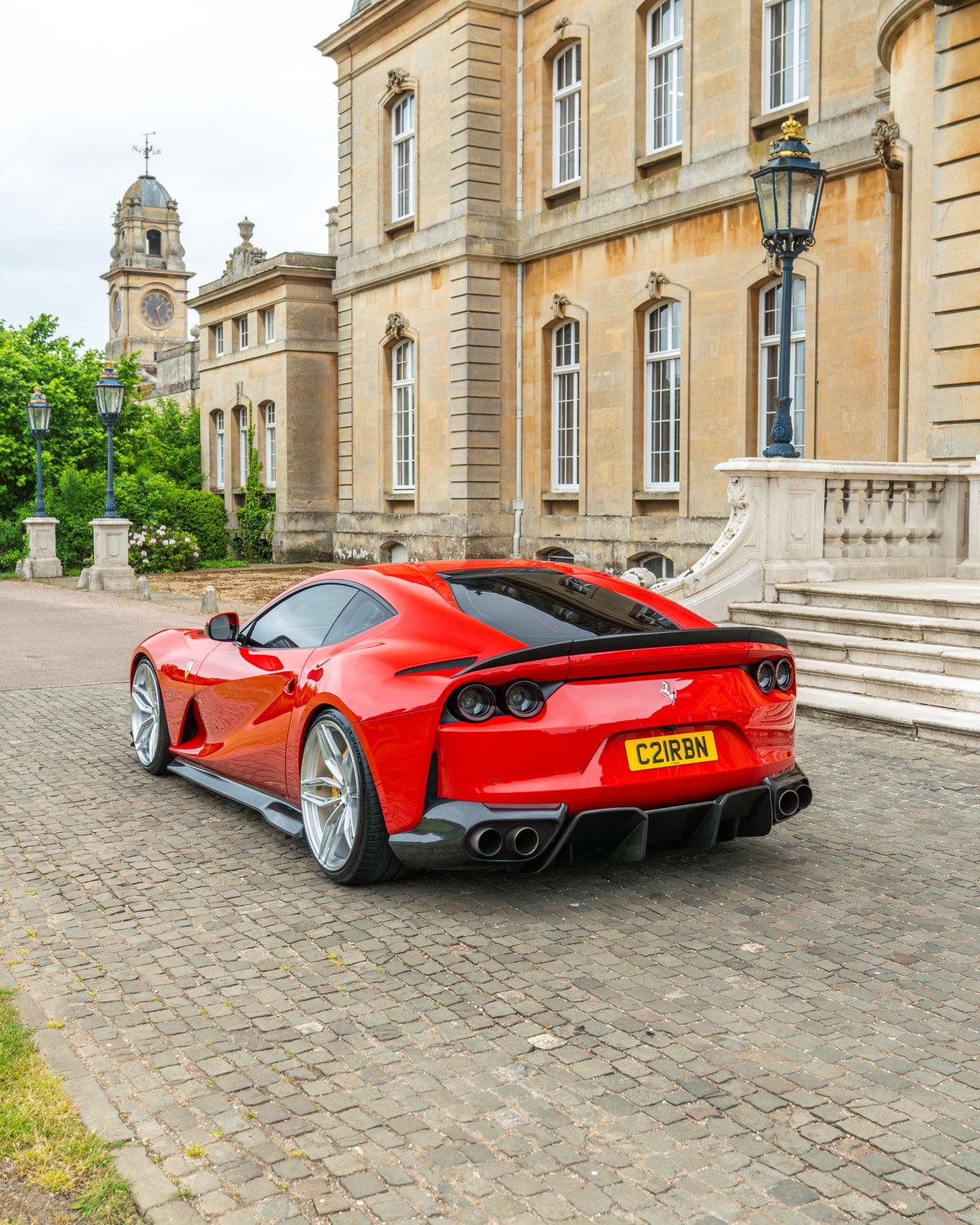 FERRARI 812 SUPERFAST CARBON FIBRE KIT - CT DESIGN-Kit-CT CARBON-CT Carbon - High-quality carbon fiber and gloss black aerodynamic parts for premium sports and luxury vehicles.