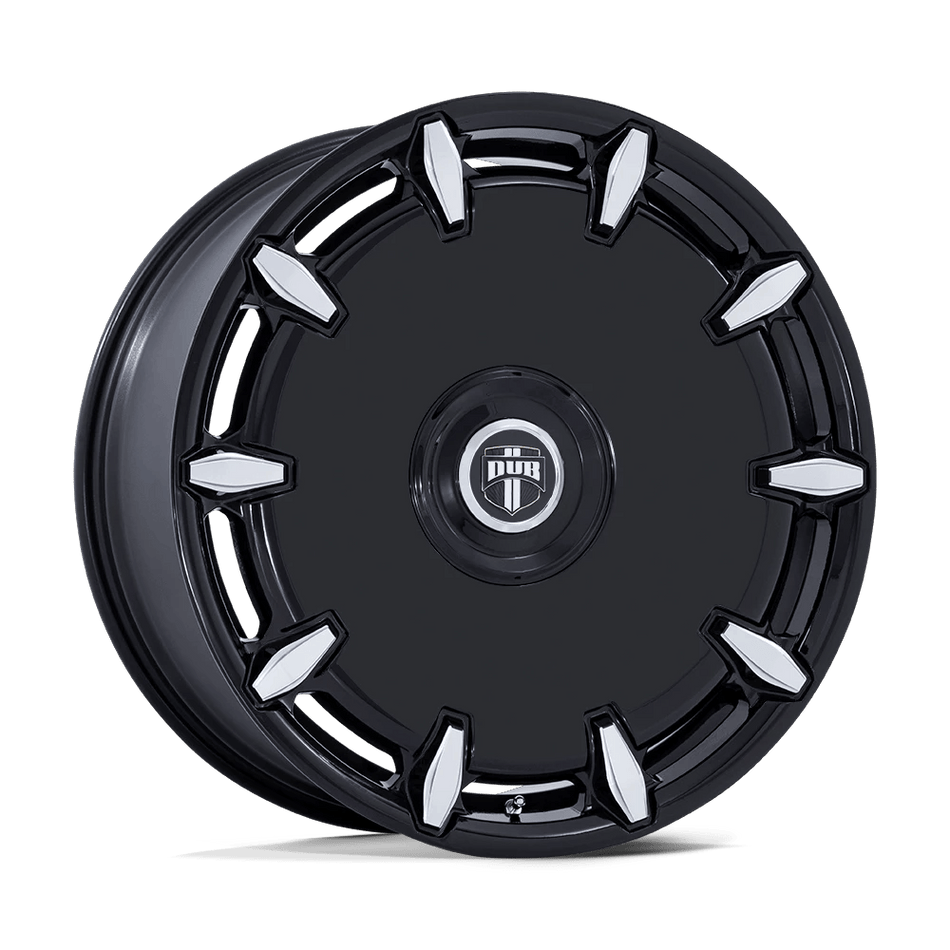 DUB 1PC DC271 CHEEF 26x10 ET30 6x135/5.5 Gloss Black Milled