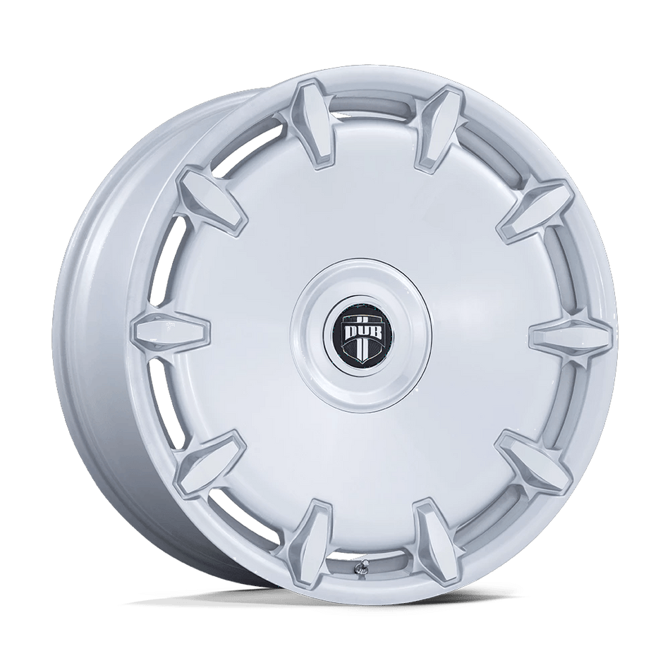 DUB 1PC DC271 CHEEF 24x10 ET30 6x135/5.5 Silver Machined