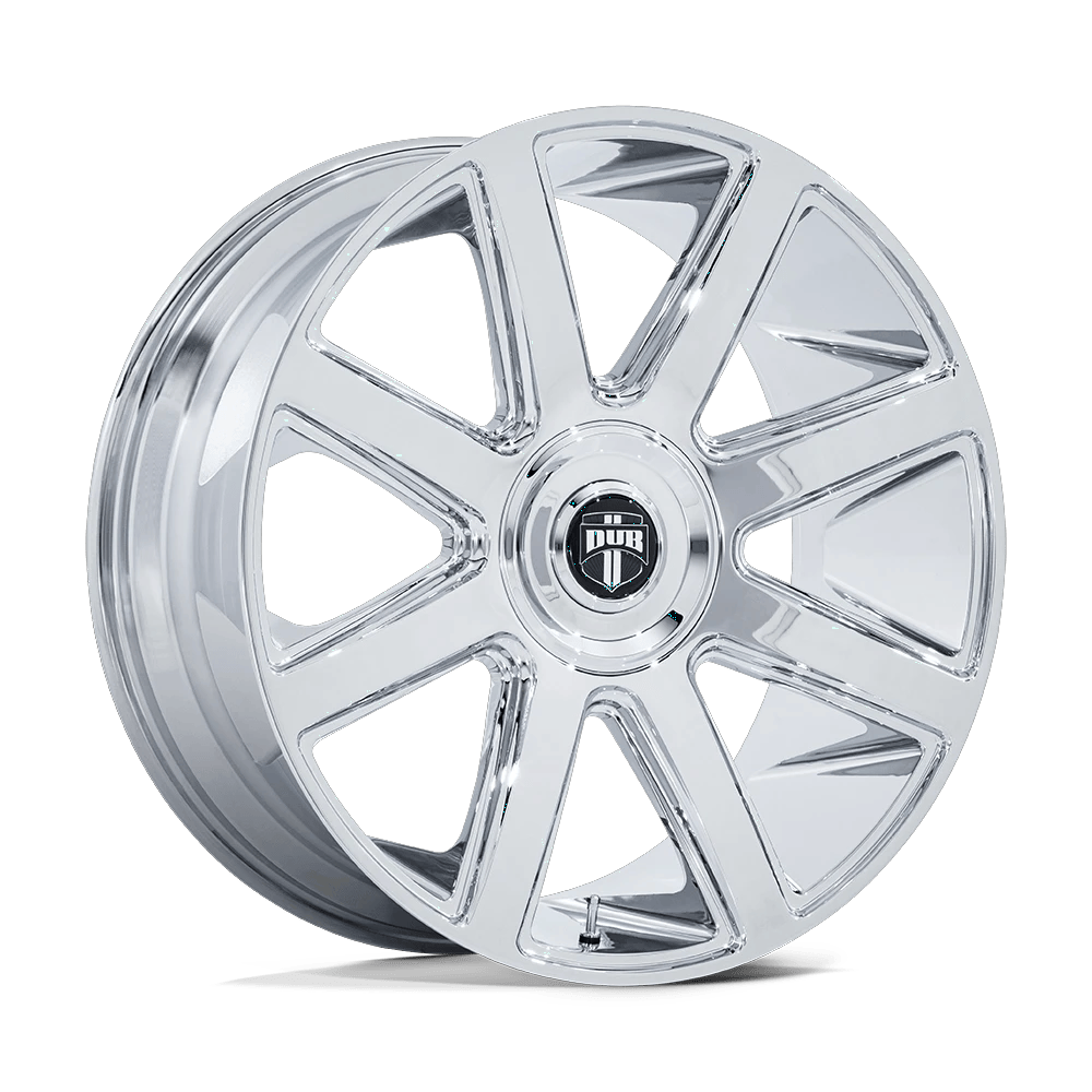 DUB 1PC DC273 PULL 24x10 ET30 6x135/5.5 Chrome