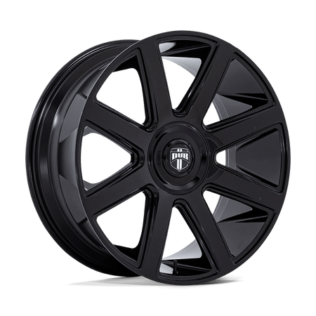DUB 1PC DC273 PULL 24x9 ET15 BLANK Gloss Black