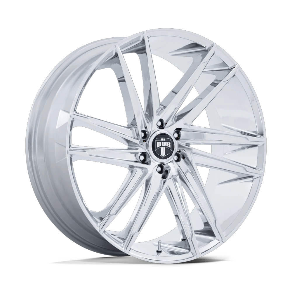 DUB 1PC DC275 BLAZE 26x10 ET25 6x139.7 Chrome
