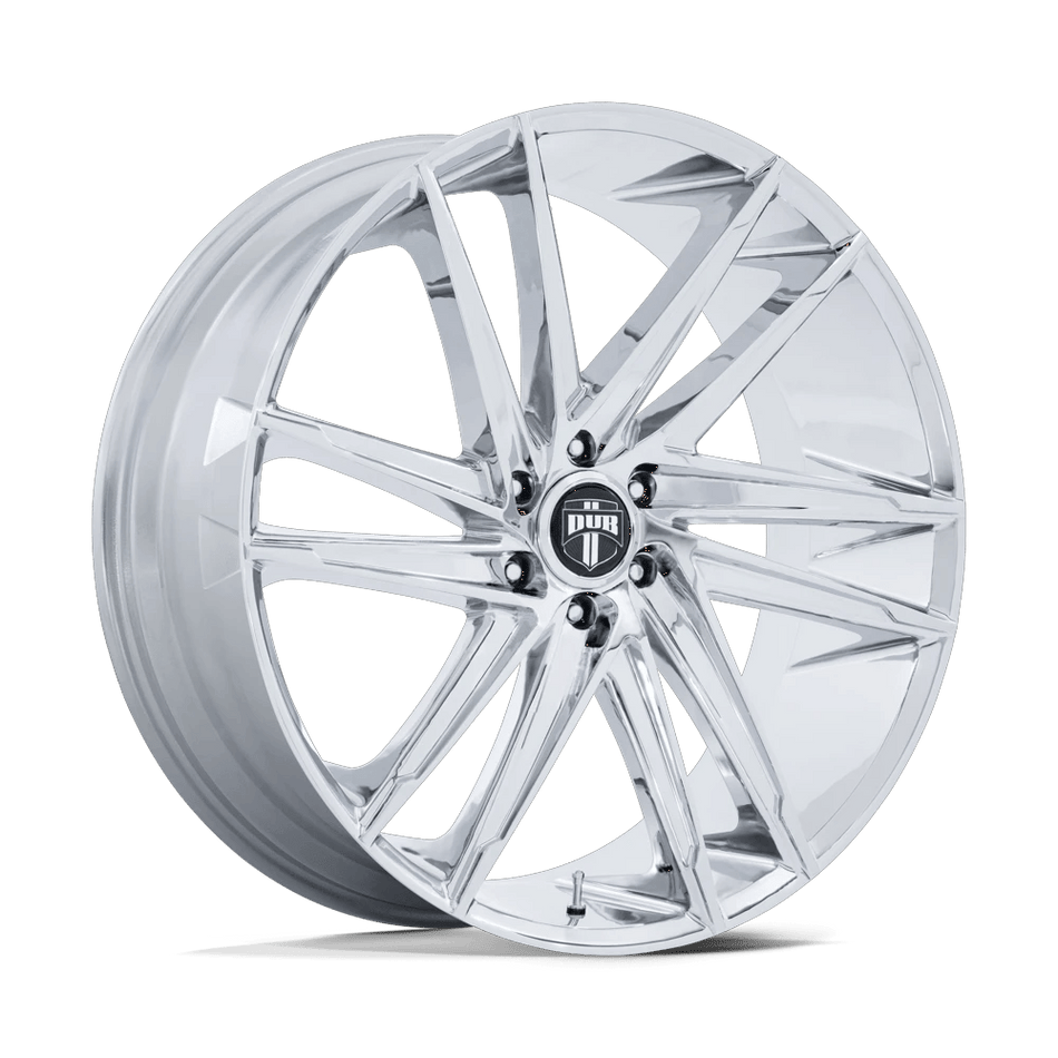 DUB 1PC DC275 BLAZE 24x10 ET25 6x139.7 Chrome