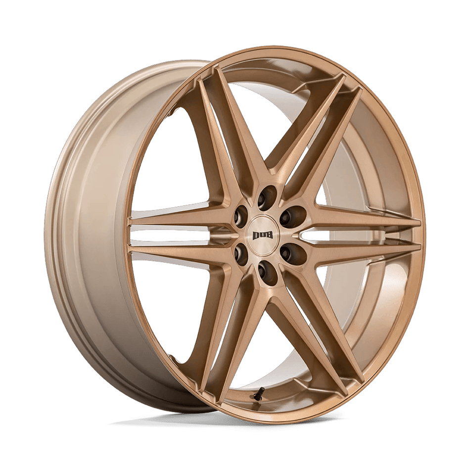 DUB 1PC S266 DIRTY DOG 26x10 ET25 6x139.7 Platinum Bronze