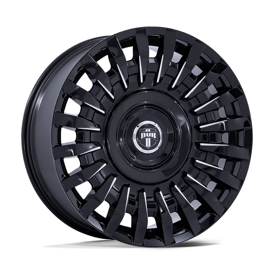 DUB 1PC DC272 HONCHO 24x10 ET30 6x135/5.5 Gloss Black Milled