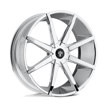 DUB 1PC S201 PUSH 20x8.5 ET10 BLANK Chrome