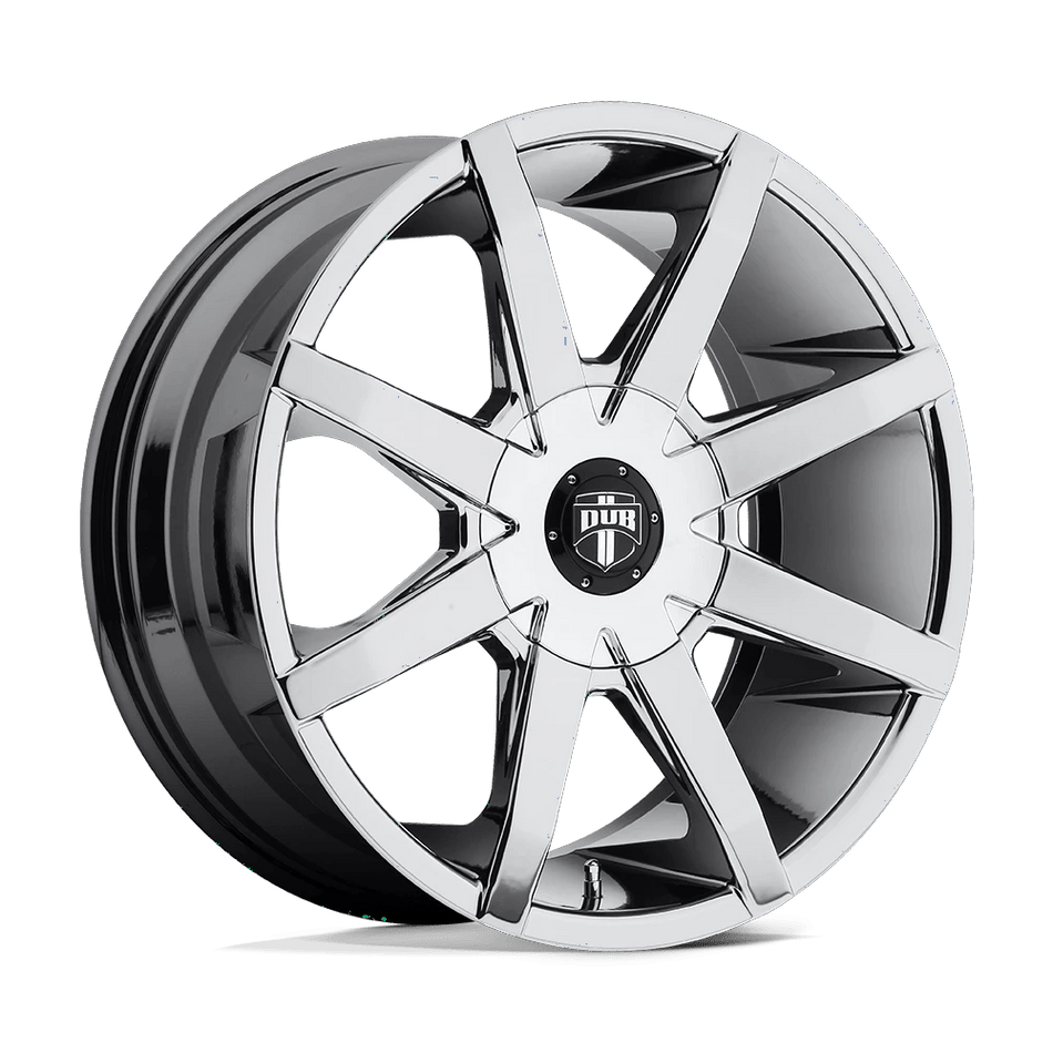 DUB 1PC S111 PUSH 24x9.5 ET25 6x135/5.5 Chrome