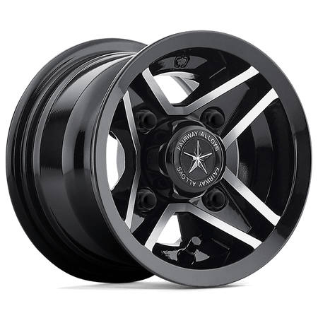 Fairway Alloys FA127 DIVOT UTV 8x7 ET0 4x101.6 Gloss Black Machined