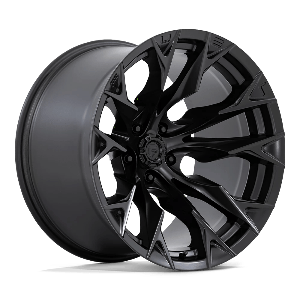Fuel 1PC D804 FLAME 20x12 ET-44 5x127 Blackout