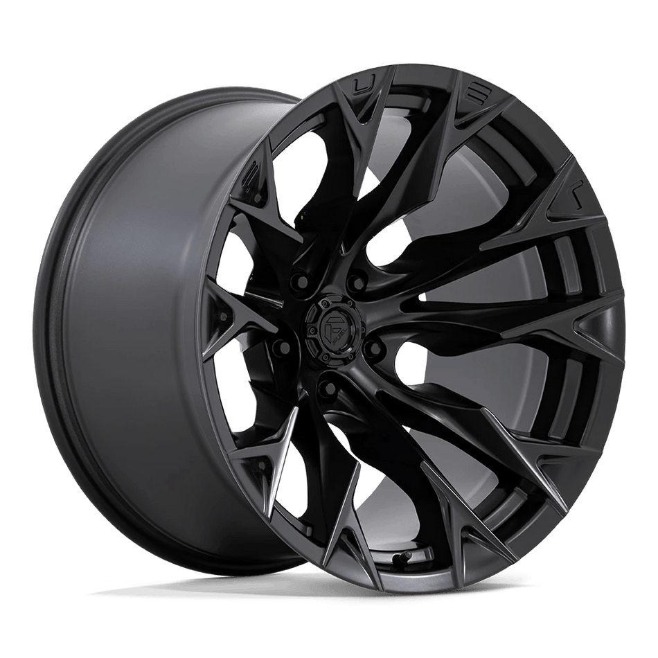 Fuel 1PC D804 FLAME 20x12 ET-44 5x127 Blackout