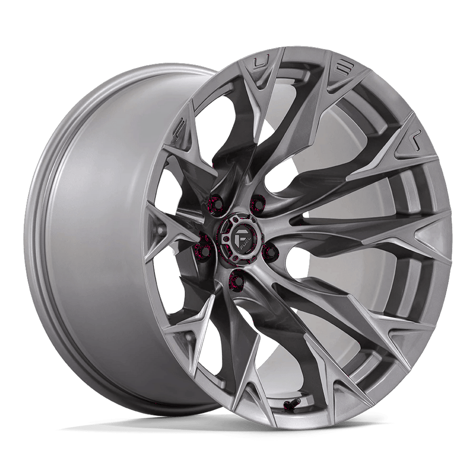 Fuel 1PC D806 FLAME 20x12 ET-44 5x127 Platinum