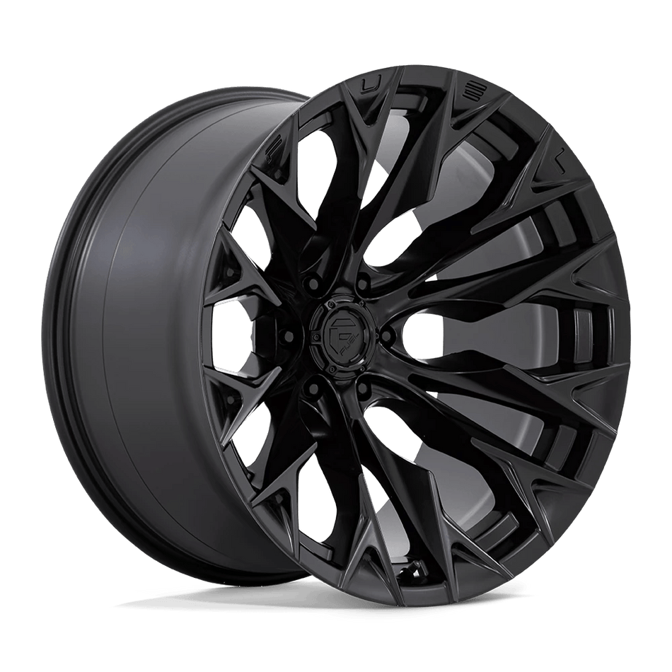 Fuel 1PC D804 FLAME 22x12 ET-44 6x139.7 Blackout