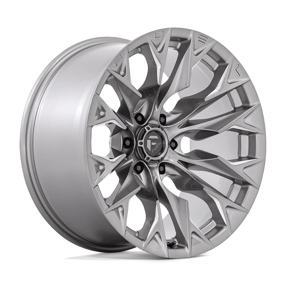 Fuel 1PC D806 FLAME 24x12 ET-44 5x127 Platinum