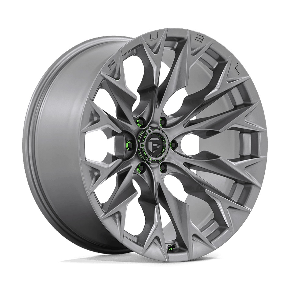 Fuel 1PC D806 FLAME 22x10 ET-18 6x139.7 Platinum