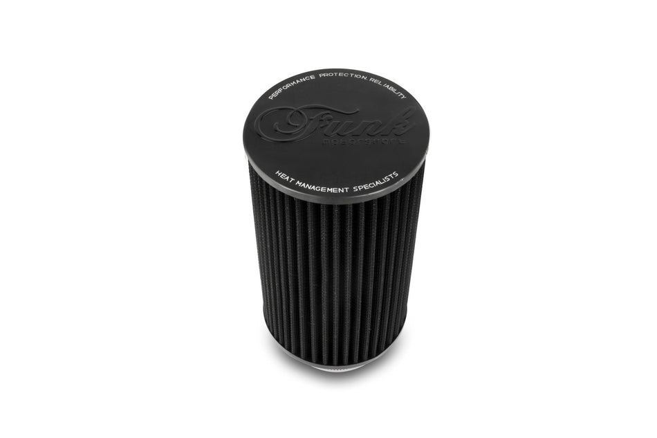 3" Black Tall Performance Air Filter (Universal)