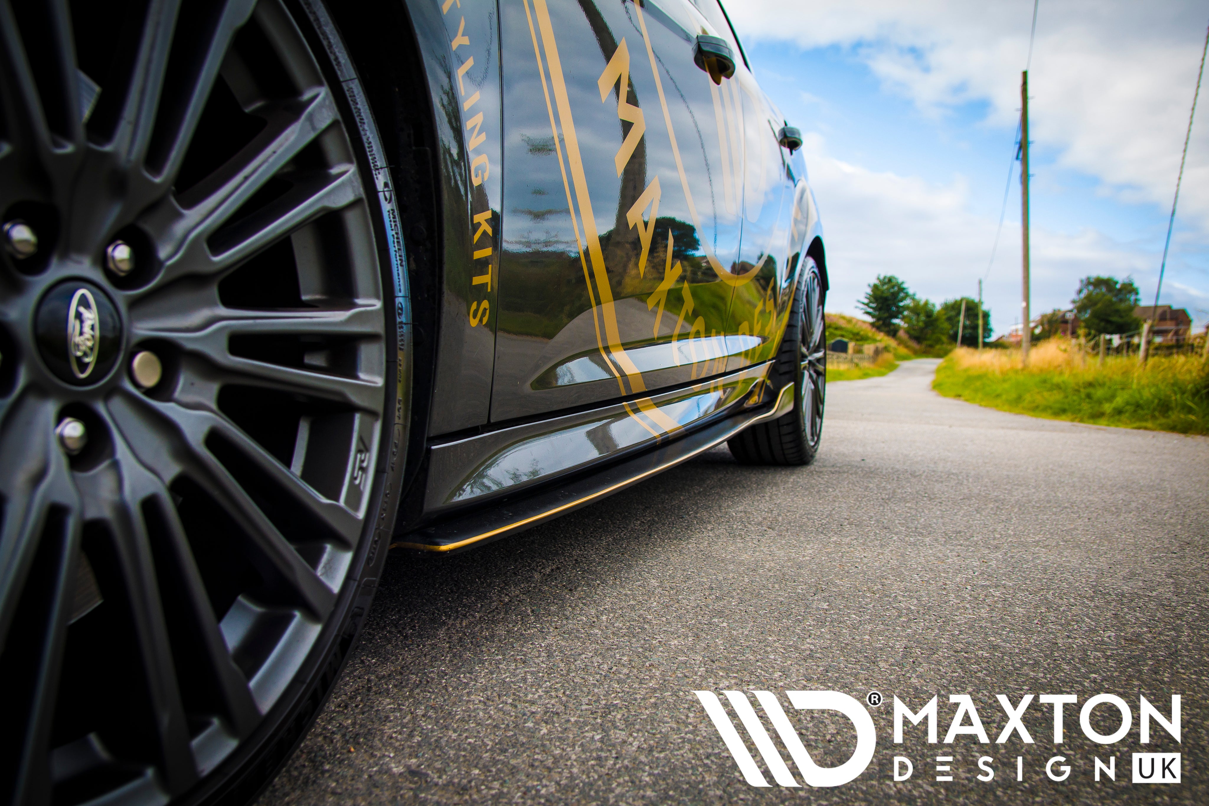 Maxton Design Side Splitters 'aero' Ford Focus MK3 RS - FO-FO-3-RS-FSD1FP - Image 1