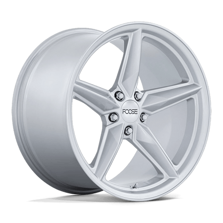 Foose 1PC F174 CF8 19x9.5 ET17 5x120 Gloss Silver
