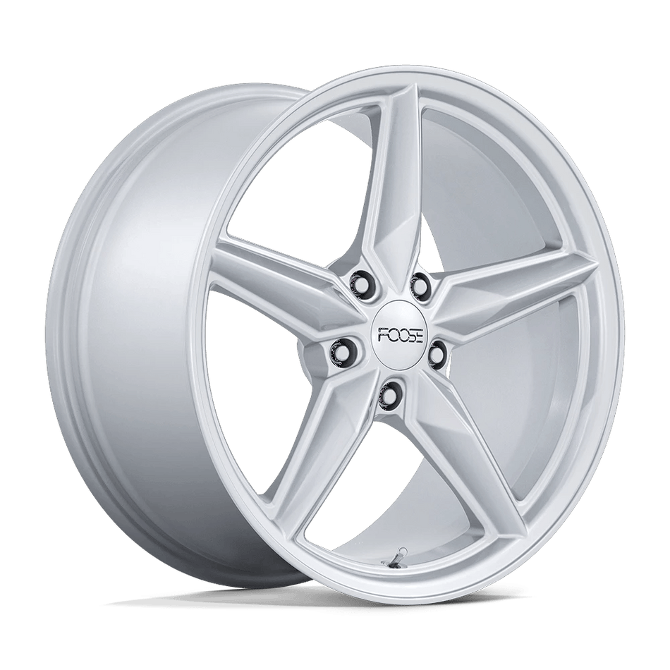 Foose 1PC F174 CF8 19x9.5 ET45 5x120 Gloss Silver