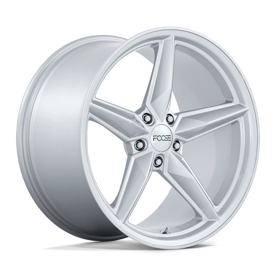 Foose 1PC F174 CF8 20x11 ET43 5x120 Gloss Silver
