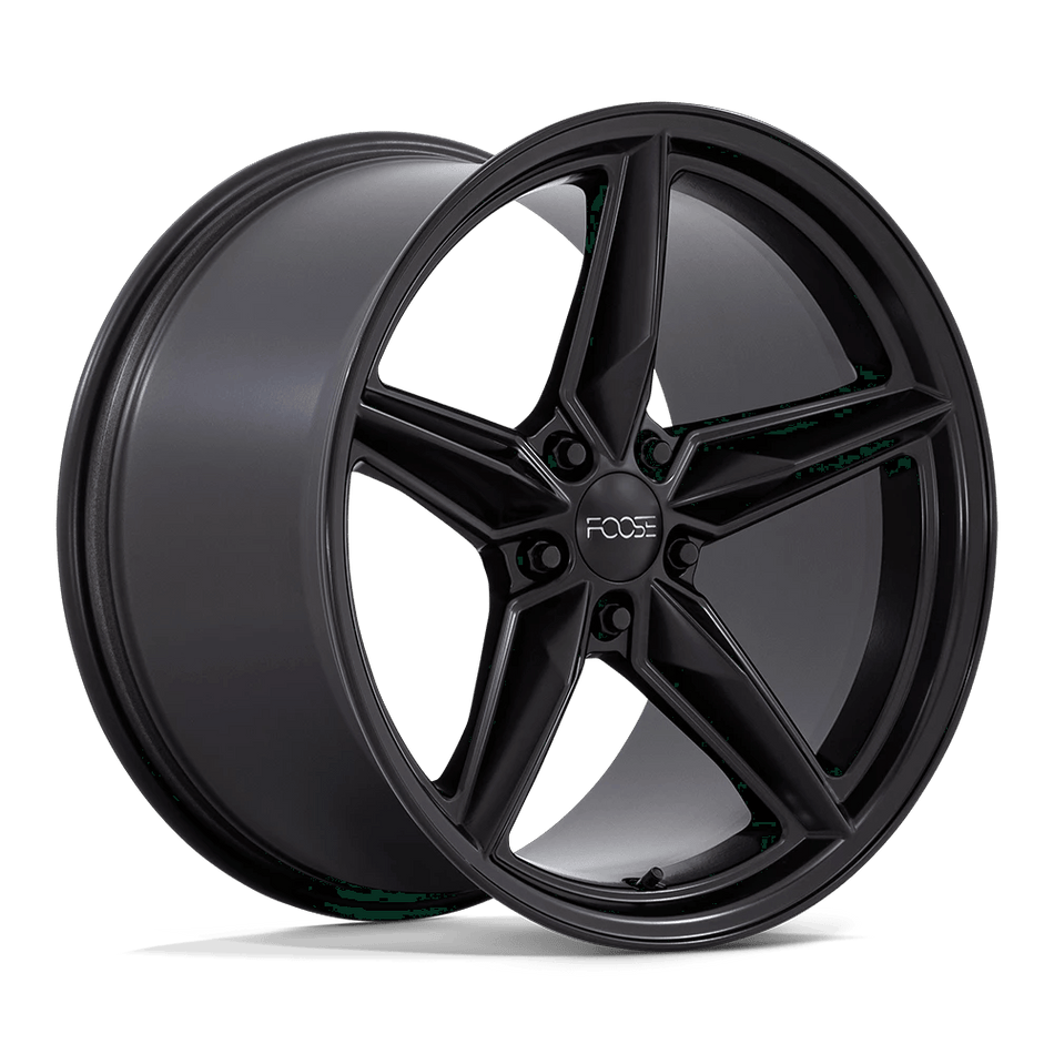 Foose 1PC F175 CF8 19x9.5 ET17 5x120 Matte Black
