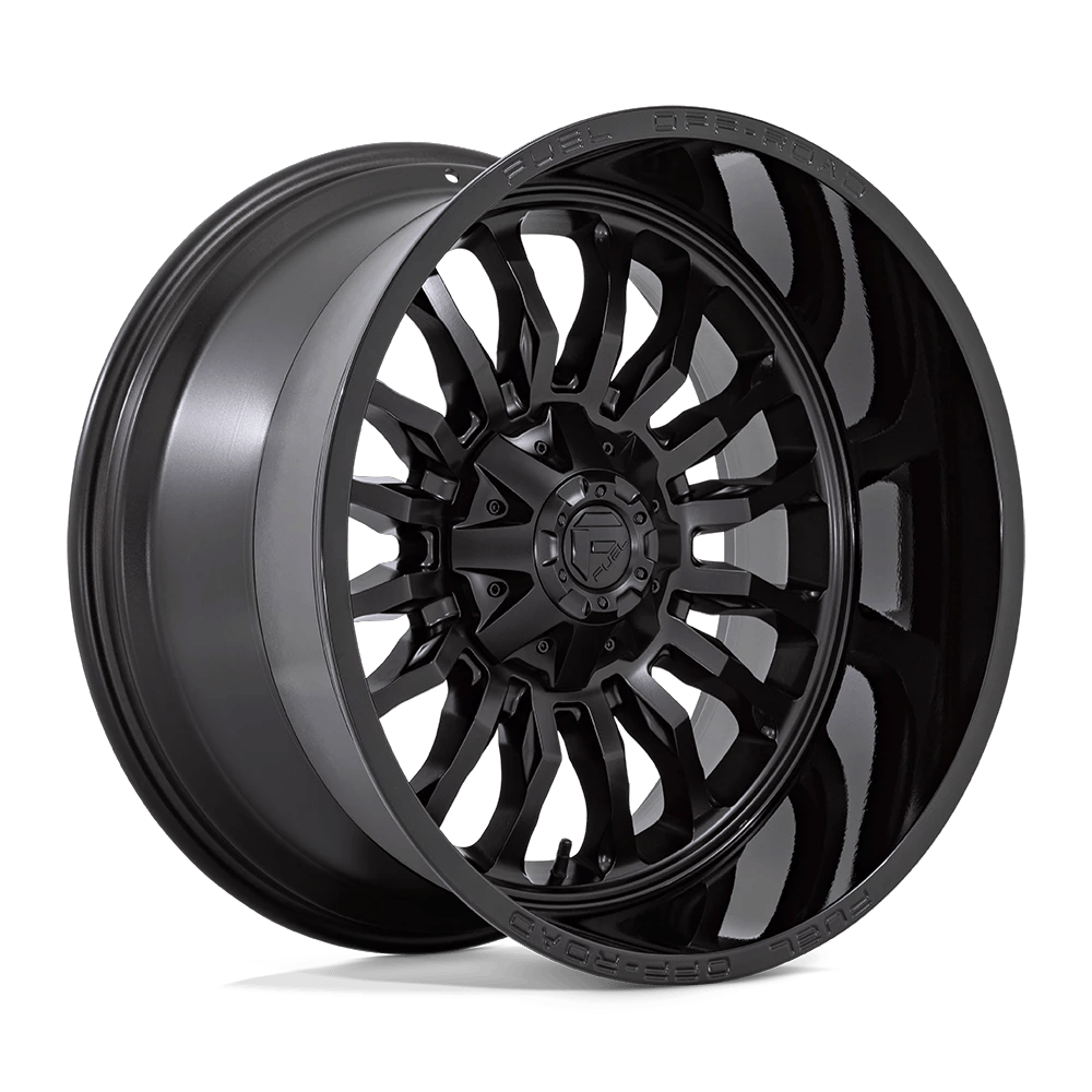 Fuel 1PC D796 ARC 22x12 ET-44 6x135/5.5 Matte Black w/ Gloss Black Lip