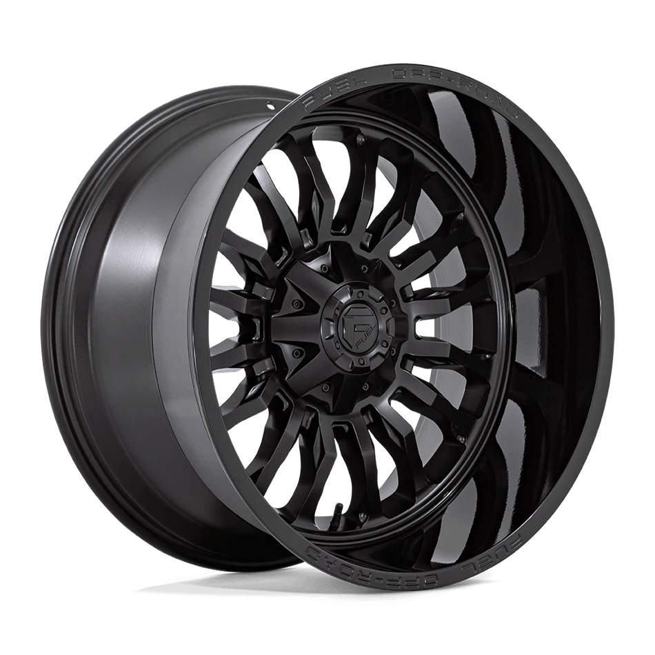 Fuel 1PC D796 ARC 22x12 ET-44 6x135/5.5 Matte Black w/ Gloss Black Lip
