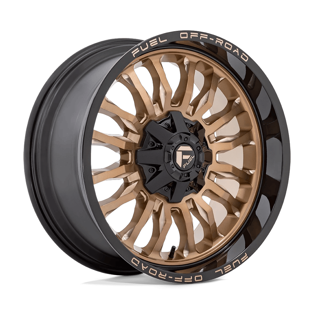 Fuel 1PC D797 ARC 20x10 ET-18 8x170 Platinum Bronze w/ Black Lip