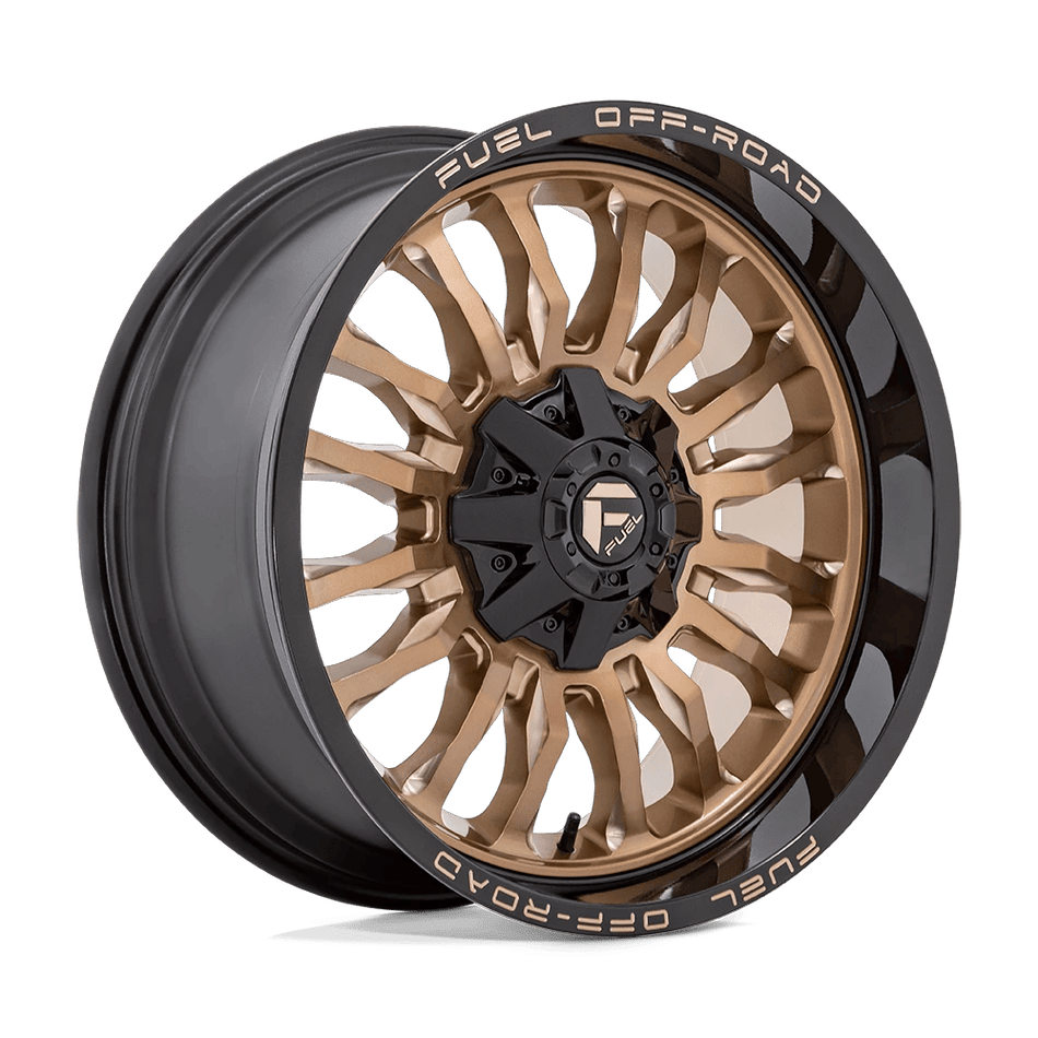 Fuel 1PC D797 ARC 22x12 ET-44 8x170 Platinum Bronze w/ Black Lip