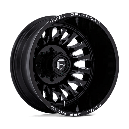 Fuel 1PC D868 ARC DUALLY 22x8.25 ET-227 8x210 Gloss Black Milled