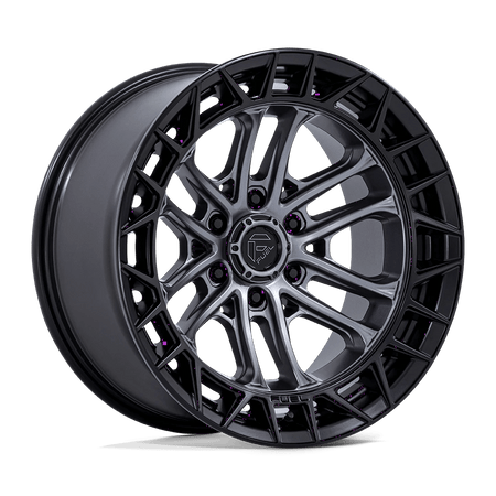 Fuel 1PC FC874 CELSIUS 17x9 ET-12 6x135 Matte Gunmetal w/ Matte Black Lip