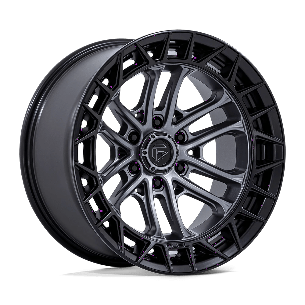 Fuel 1PC FC874 CELSIUS 20x9 ET20 6x135 Matte Gunmetal w/ Matte Black Lip