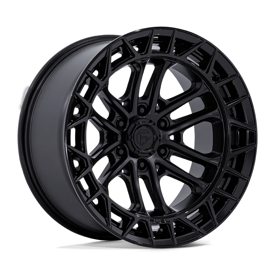 Fuel 1PC FC874 CELSIUS 20x9 ET20 6x139.7 Matte Black w/ Gloss Black Lip