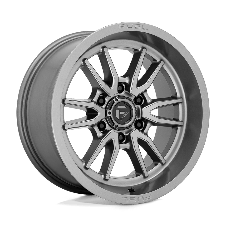 Fuel 1PC D789 CLASH 17x9 ET-12 6x139.7 Gunmetal
