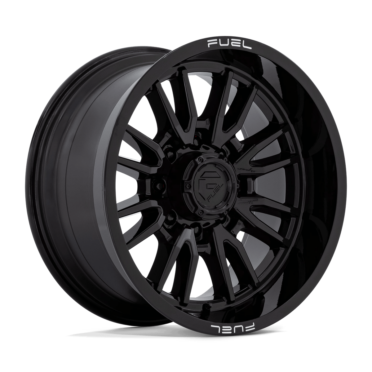 Fuel 1PC D760 CLASH 20x10 ET-18 8x180 Gloss Black