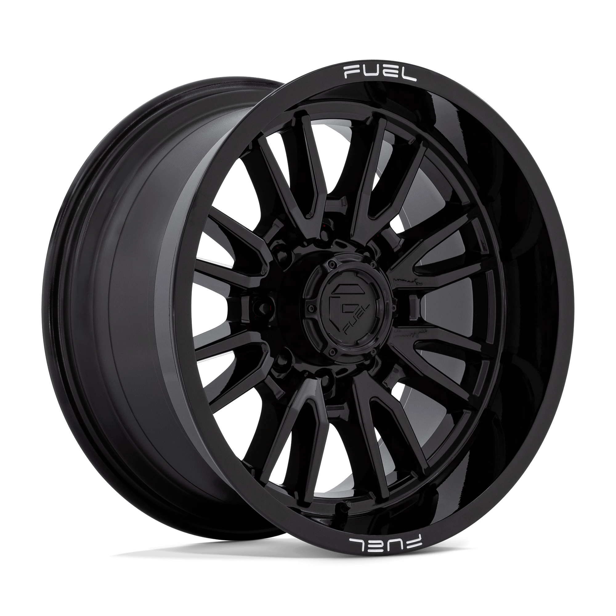Fuel 1PC D760 CLASH 20x10 ET-18 8x180 Gloss Black