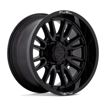 Fuel 1PC D760 CLASH 20x10 ET-18 8x180 Gloss Black